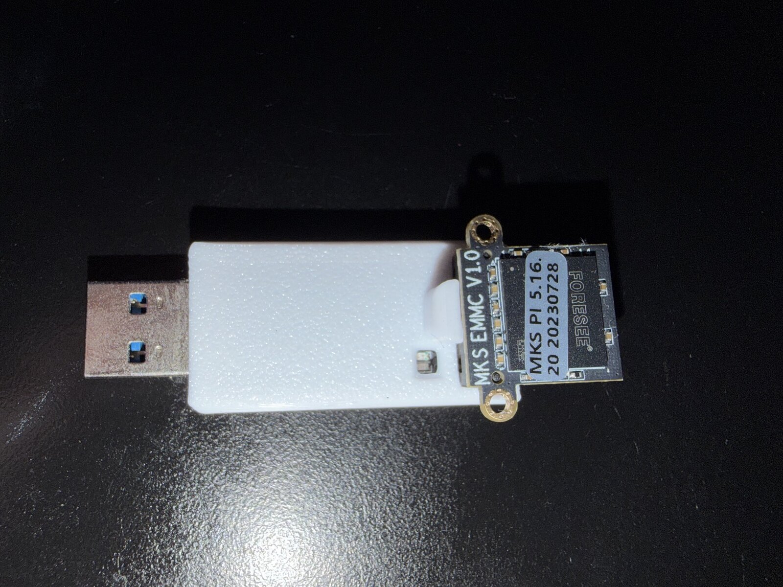 eMMC in USB adapter